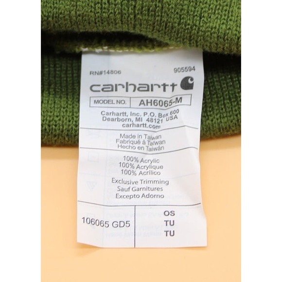 Carhartt AH6065-M Beanie - GD5 NWT! - Picture 4 of 7